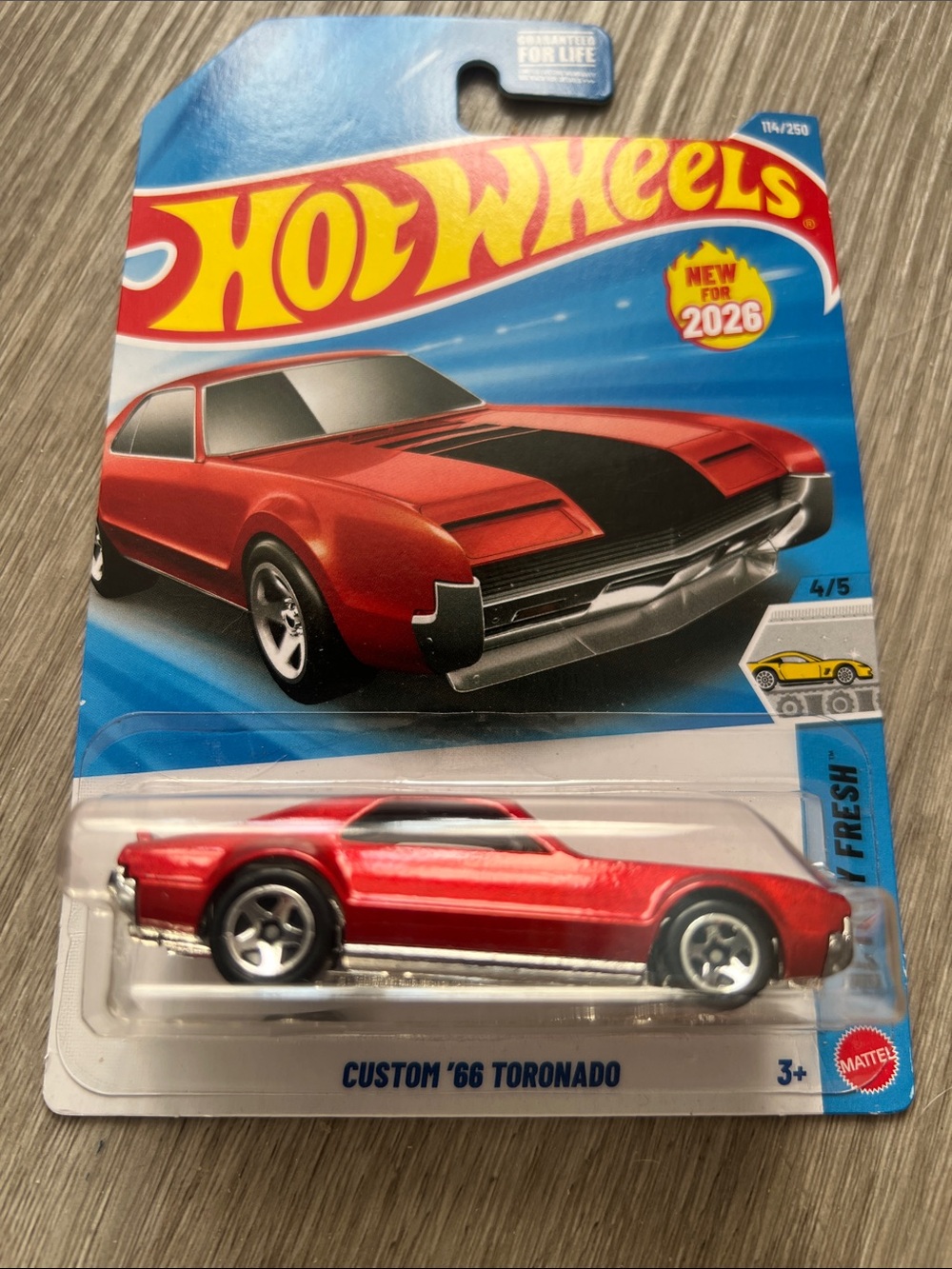 Custom ‘66 Tornado Exotic & Factory Fresh Hot Wheels